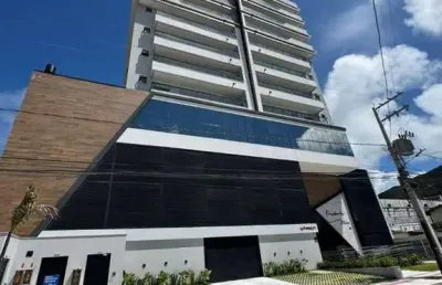 Paradiso del mare, apartamento novo à venda, com 3 quartos (sendo uma suíte), ampla sacada com churrasqueira à carvão, vista para rio e mar, sol da manhã,  vaga dupla, bairro fazenda, itajaí sc