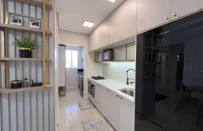 Apartamento à venda, 2 quartos sendo 1 suíte, 2 vagas, ed. dona olípia, vila operária, itajaí-sc