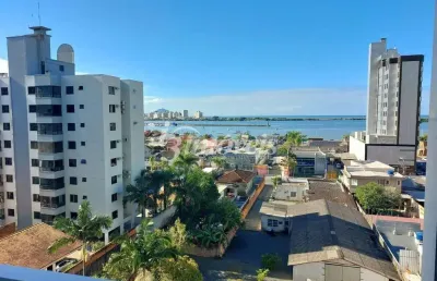 Apartamento mobiliado à venda, 2 quartos sendo 1 suíte, 2 vagas, edifício beira rio connection, bairro fazenda, itajaí-sc