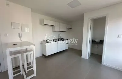 Apartamento para locação anual semimobiliado, com 1 quarto, 1 vaga de garagem, no bairro fazenda, itajaí-sc