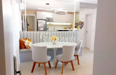 Apartamento semimobiliado à venda, 3 quartos (sendo 1 suíte), 2 vagas de garagem, residencial smart são joão, bairro são joão, itajaí-sc