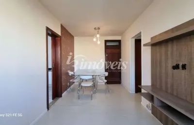 Apartamento para locação anual semimobiliado, 2 quartos, 1 vaga de garagem, conjunto residencial andré e raquel, no bairro são joão, itajaí-sc