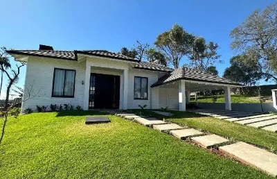 Casa em condomínio fechado com 4 quartos à venda na porto chalana, 480, interior, guatambú por r$ 2.650.000