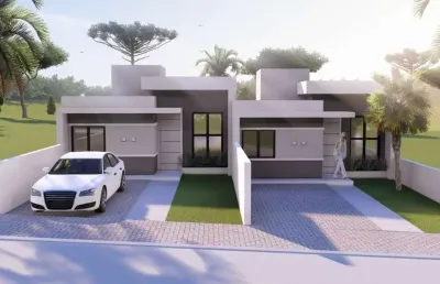 Casa com 2 quartos à venda na munir ibrahim, 1, autódromo, chapecó por r$ 380.000