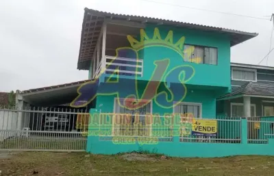 Sobrado para venda em balneário barra do sul, pinheiros, 4 dormitórios, 3 banheiros, 3 vagas