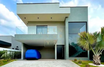 Casa com 4 dormitórios à venda, 416 m² por r$ 2.690.000,00 - alphaville nova esplanada - votorantim/sp