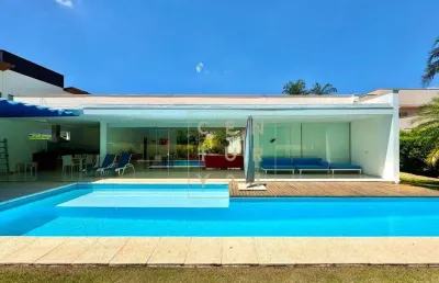 Casa com 4 dormitórios à venda, 445 m² por r$ 3.900.000,00 - lago azul condomínio e golfe clube - araçoiaba da serra/sp