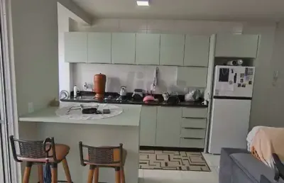 Apartamento 2 dormitórios 1 suíte - semi mobiliado próx. parque das nações