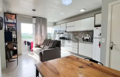 Apartamento 2 dormitórios com mobília na grande próspera!