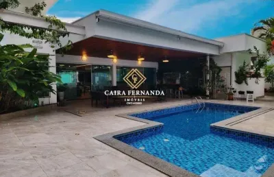 Casa para venda em uberlândia, jardim karaíba, 4 dormitórios, 4 suítes, 7 banheiros, 3 vagas
