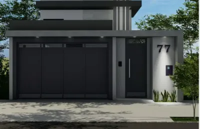 Linda casa em um bairro tranquilo , obs. a foto é ilustrativa o imóvel ainda não esta pronto