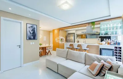 Apartamento com 2 dormitórios mobiliado no bairro lindóia