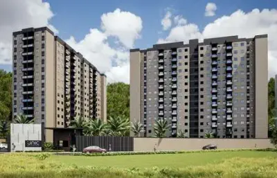 Apartamento com 2 quartos à venda na avenida das palmeiras, jardim primavera, duque de caxias, 48 m2 por r$ 231.500