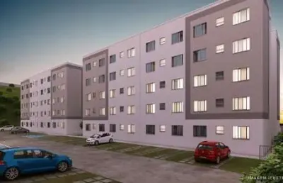 Apartamento com 2 quartos à venda na avenida abílio augusto távora, jardim alvorada, nova iguaçu, 40 m2 por r$ 250.990