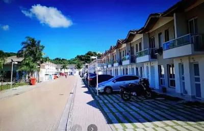 Casa em condomínio fechado com 2 quartos à venda na estrada da cachamorra, campo grande, rio de janeiro, 54 m2 por r$ 315.000