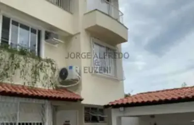 Casa em condomínio fechado com 3 quartos à venda na rua félix crame, pechincha, rio de janeiro, 116 m2 por r$ 550.000