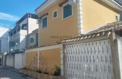 Casa em condomínio fechado com 3 quartos à venda na rua ipadu, jacarepaguá, rio de janeiro, 210 m2 por r$ 470.000