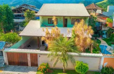 Casa em condomínio fechado com 4 quartos à venda na estrada do sacarrão, vargem grande, rio de janeiro, 362 m2 por r$ 980.000