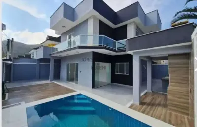Casa em condomínio fechado com 4 quartos à venda na rua joão marques cadengo, vargem pequena, rio de janeiro, 200 m2 por r$ 980.000