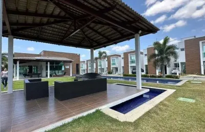 Imóvel para venda com 120 metros quadrados com 3 quartos em encantada - eusébio - ce