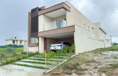 ➱ casa cond. 》 r$ 1350 000 - eusébio #cidade alpha #duplex #259m2 #terras alphaville 4 #raf