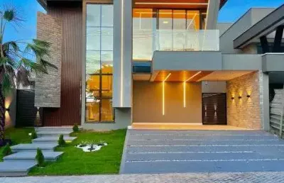 Imóvel para venda possui 274 metros quadrados com 4 quartos em cidade alpha - eusébio - ce