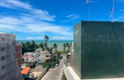 Flat com vista para a mata atlântica e brisa do mar – conforto e exclusividade