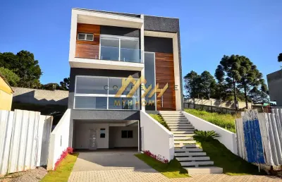 Casa com 3 quartos à venda na estrada guilherme weigert, 528, santa cândida, curitiba, 350 m2 por r$ 2.390.000