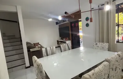 Triplex para venda em stella mares, energia solar, 5/4 | aceita financiamento