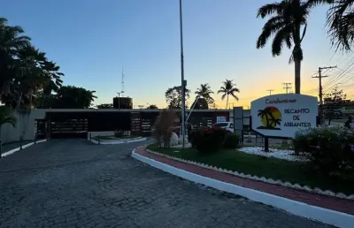 Casa para locação no condomínio recanto de abrantes 2.600,00