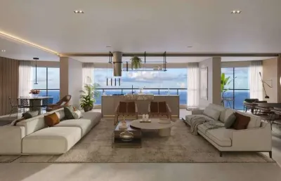 Apartamento de luxo à venda em recife, pina, com 4 quartos, 131m²