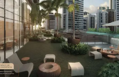 Apartamento de luxo à venda em recife, boa viagem, com 4 quartos, 144m²