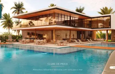Cobertura à venda em ipojuca, praia do cupe, com 4 quartos, 217m²