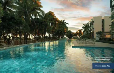 Apartamento garden à venda em tamandaré, praia dos carneiros, com 2 quartos, 72m²