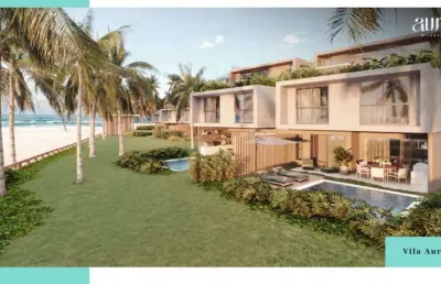 Casa pé na areia com 6 suítes na rota dos milagres – projeto romero duarte