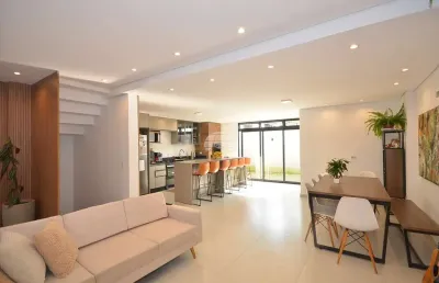 Casa em condomínio fechado com 3 quartos à venda na rua emanoel voluz, 1301, pinheirinho, curitiba, 229 m2 por r$ 1.290.000