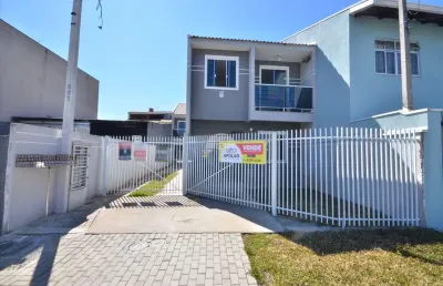 Casa em condomínio fechado com 3 quartos à venda na rua agenor antônio rodrigues, 573, sítio cercado, curitiba, 78 m2 por r$ 430.000