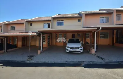 Casa em condomínio fechado com 3 quartos à venda na rua cristiano strobel, 3451, xaxim, curitiba, 102 m2 por r$ 580.000