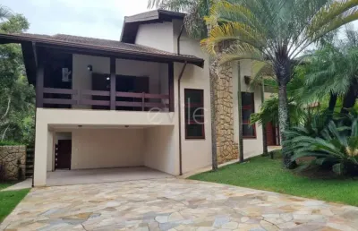 Casa em condomínio fechado com 4 quartos para alugar na estrada francisco von zuben km, sn, chácara flora, valinhos, 440 m2 por r$ 8.000