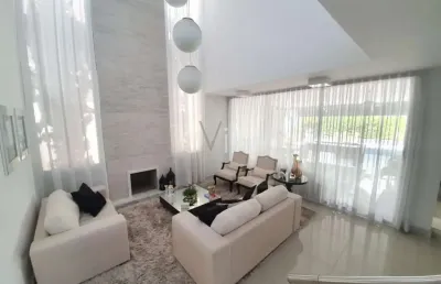 Casa em condomínio fechado com 3 quartos à venda na rua joão previtale, 2780, chácaras alpina, valinhos, 302 m2 por r$ 1.850.000