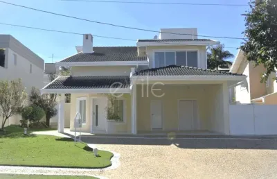 Casa em condomínio fechado com 3 quartos para alugar na rua evandro batista vieira, 171, loteamento alphaville campinas, campinas, 450 m2 por r$ 11.000