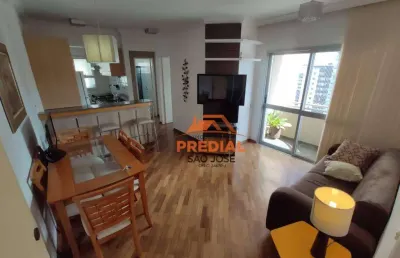 Apartamento com 2 dormitórios para alugar, 56 m² - jardim aquarius - são josé dos campos/sp