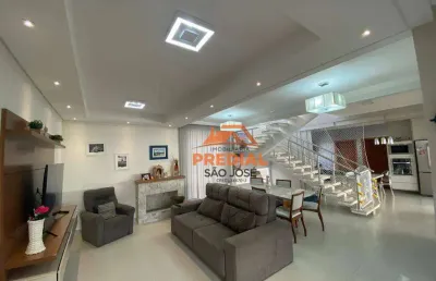 Casa com 4 suítes à venda, 300 m² por r$ 3.000.000 - condomínio residencial jaguary - são josé dos campos/sp