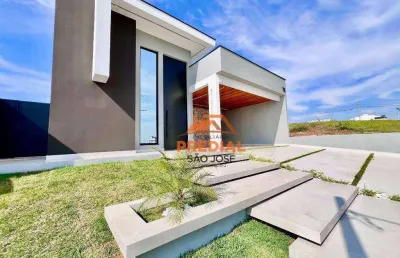 Casa com 3 suítes à venda, 184 m² por r$ 1.390.000 - condomínio santa mônica - caçapava/são paulo