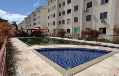 Apartamento com 2 quartos à venda na rua dos laços, abrantes, camaçari, 42 m2 por r$ 135.000