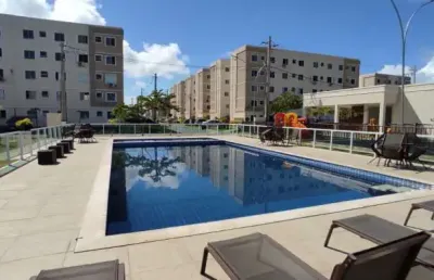 Apartamento com 2 quartos à venda na rua da grama, abrantes, camaçari, 48 m2 por r$ 185.000