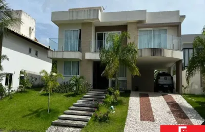 Casa com 4 quartos à venda na conjunto busca vida, praia de busca vida, camaçari por r$ 3.300.000