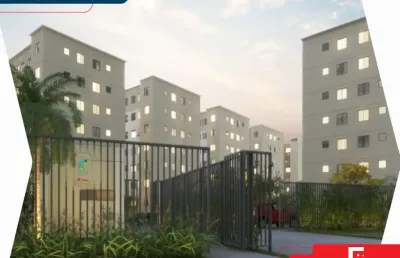 Apartamento com 2 quartos à venda na avenida jorge amado, limoeiro, camaçari, 40 m2 por r$ 190.329