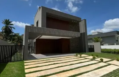 Casa com 4 quartos à venda na alphaville litoral norte i i i, alphaville litoral norte i i i, camaçari por r$ 1.990.000