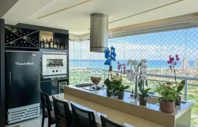 Apartamento com 3 quartos à venda na rua rio trobogi, piatã, salvador, 150 m2 por r$ 1.480.000